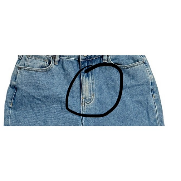 PacSun Straight leg mom jeans high rise 27” boyfriend jeans in Blue - Picture 7 of 7